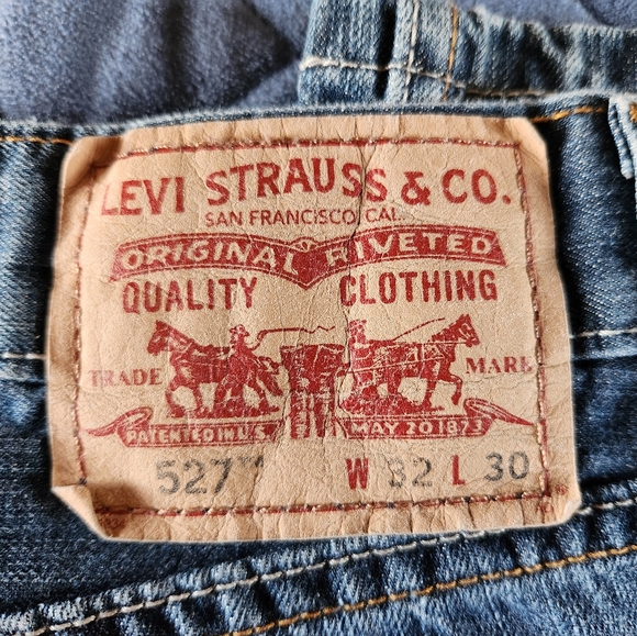 Mens Levi's 527 Bootcut Jeans Sz 32x30 - Picture 6 of 6